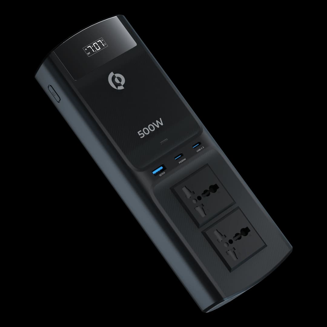 500W Universal Multi-Port Car Inverter