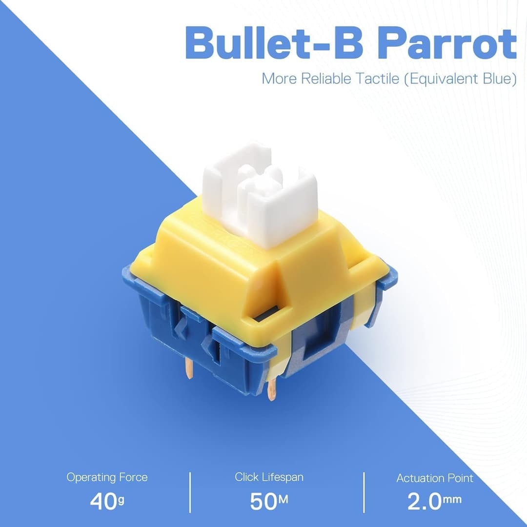 A113 Blue Mechanical Switch
