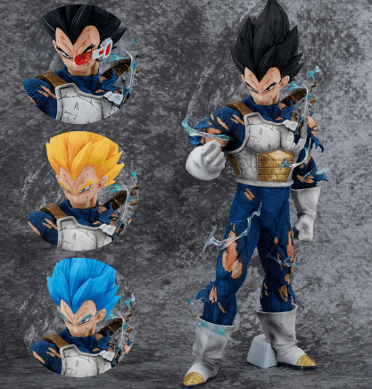 Battle Vegeta Figurine