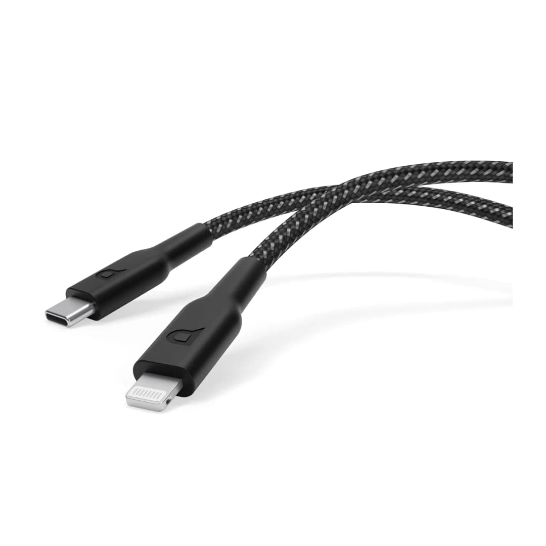 كابل مضفر USB-C إلى Lightning