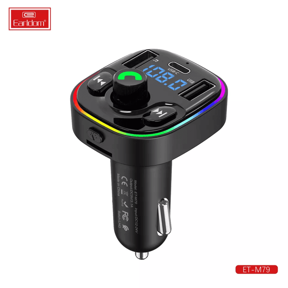 شاحن سيارة لاسلكي مزدوج USB