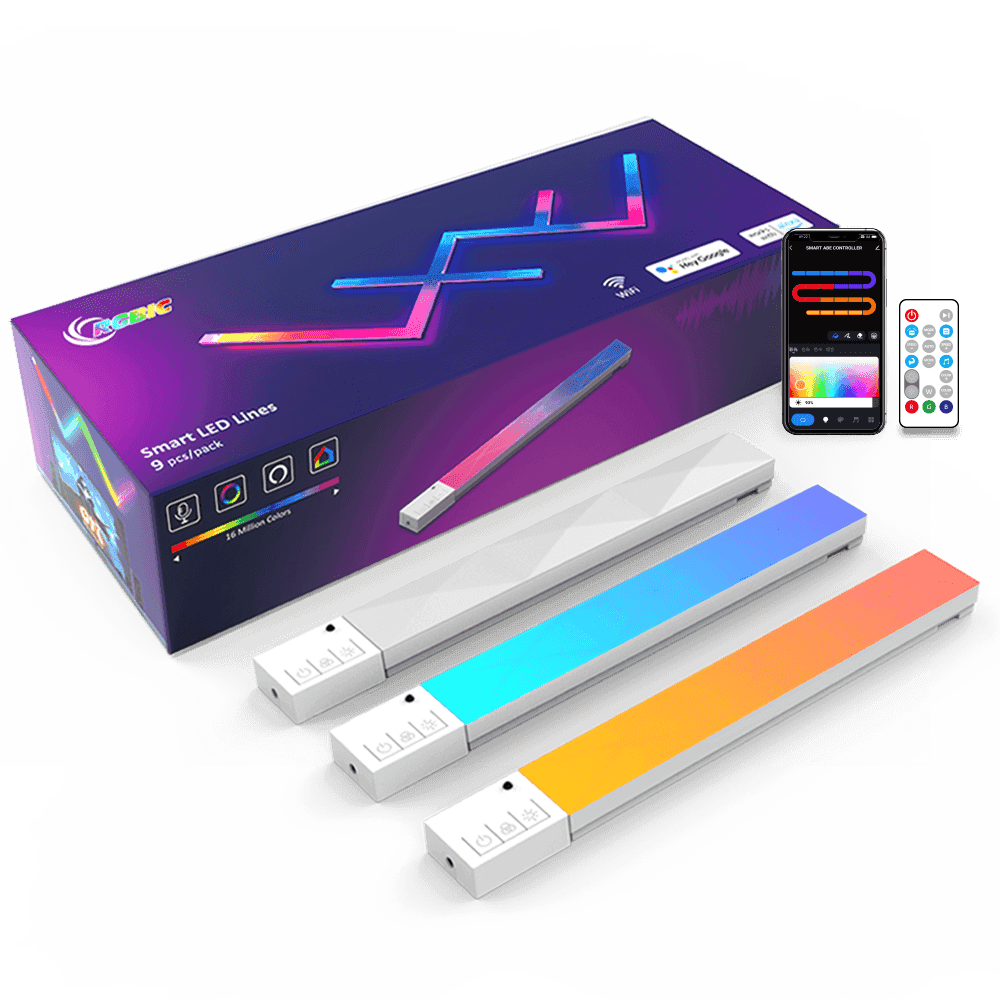 شريط إضاءة LED DIY