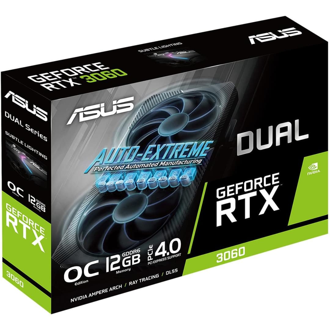 Dual Nvidia GeForce RTX 3060 V2 OC Edition
