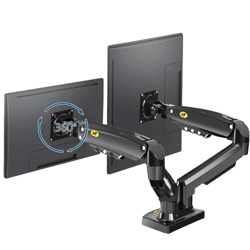F160 Dual Monitor Desk Stand