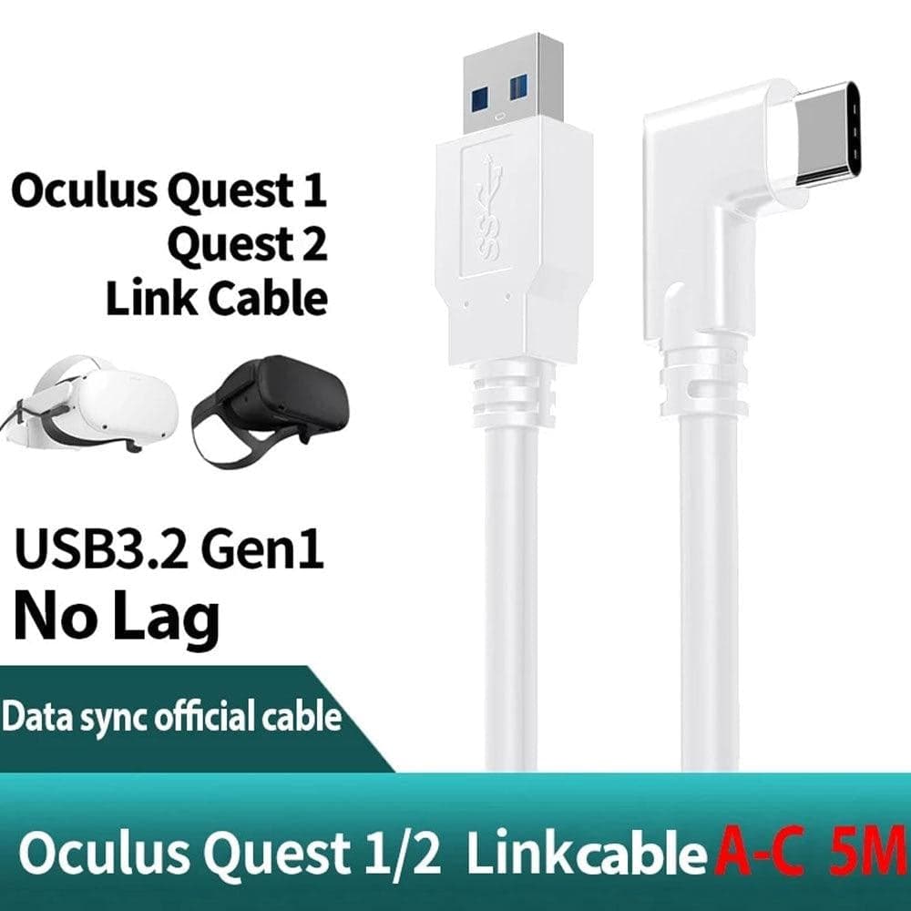 كابل سماعة الرأس لـ Quest 2 و Quest Link