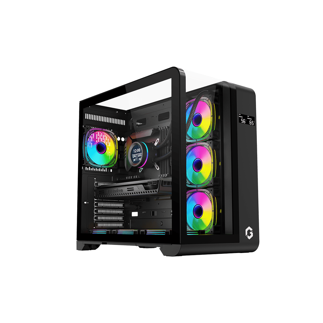Infinity Midnight Series ARGB Mid Tower Gaming Case