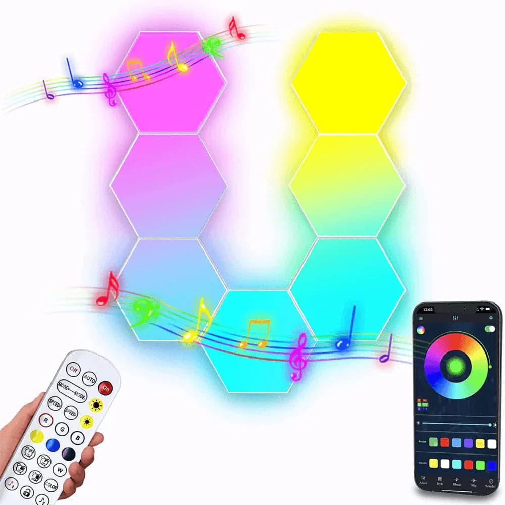 إضاءة حائط سداسية LED