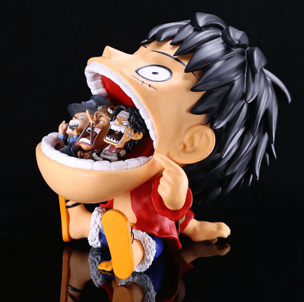 Luffy Anime Action Figure Entrance Storage Box