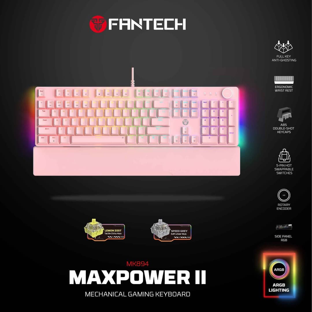 MK894 MAXPOWER II Mechanical Gaming Keyboard