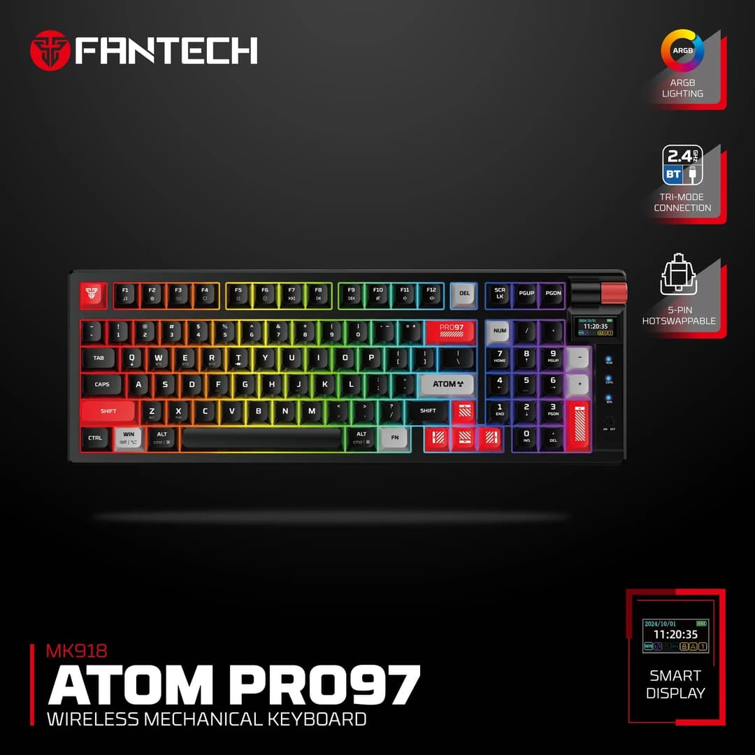 Mk918 Atom Pro97 Wireless Mechanical Gaming Keyboard
