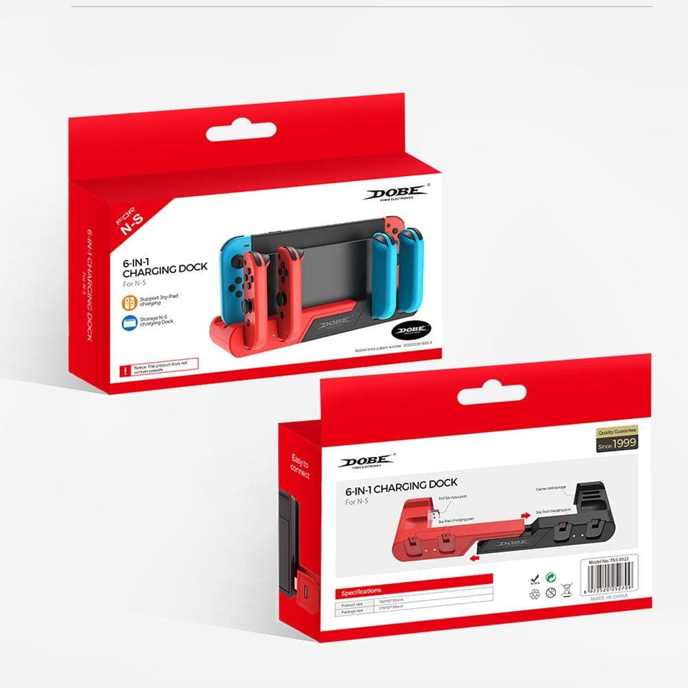 TNS-0122 Charging Dock 6 in 1