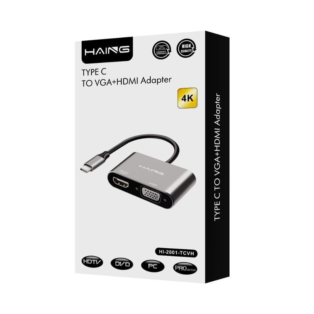محول Type C إلى VGA و HDMI