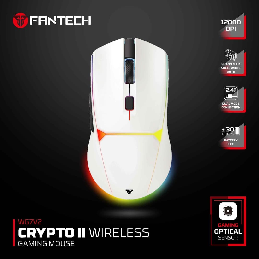 WG7v2 Crypto II Wireless Gaming Mouse