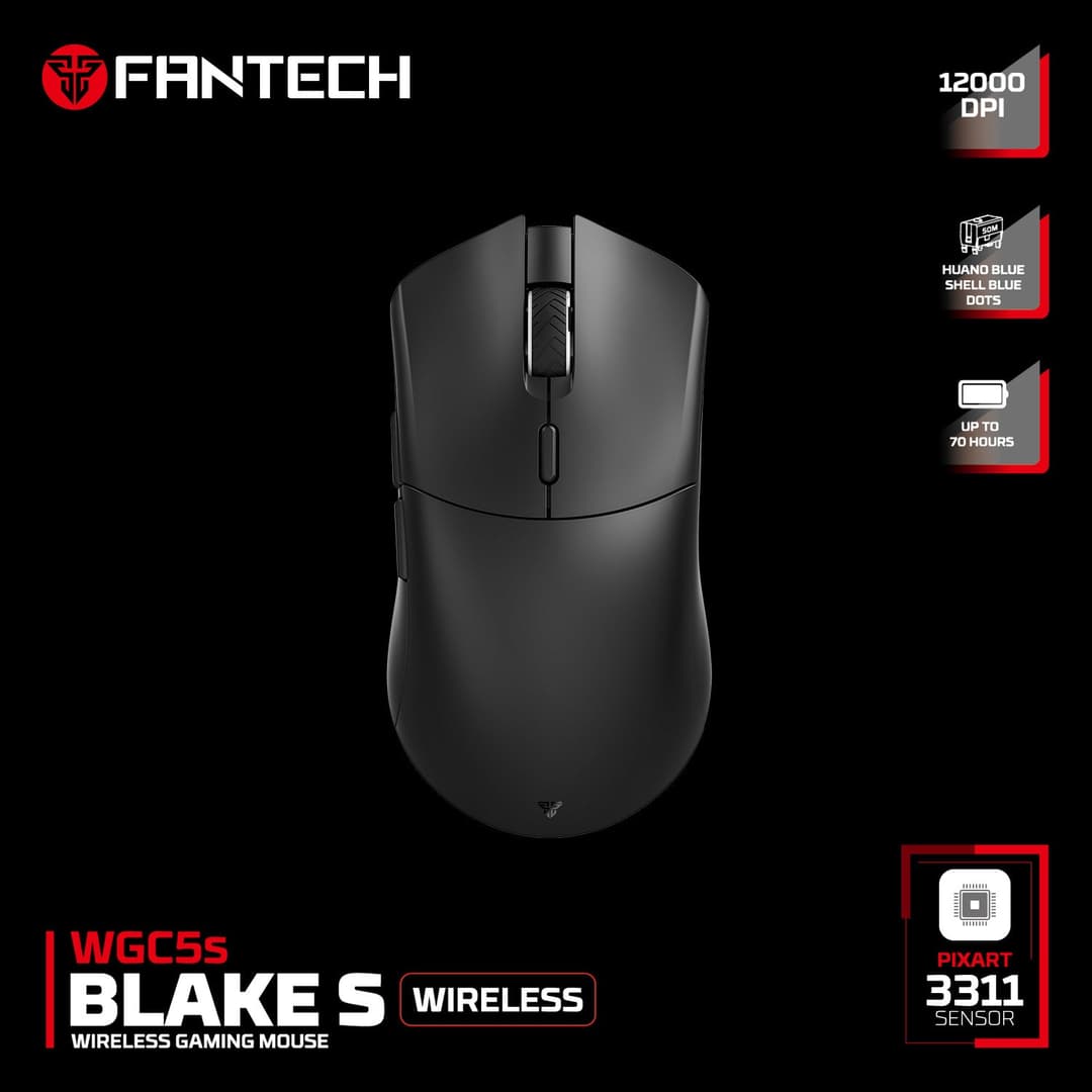 WGC5S Blake S Dual Mode Wireless Gaming Mouse